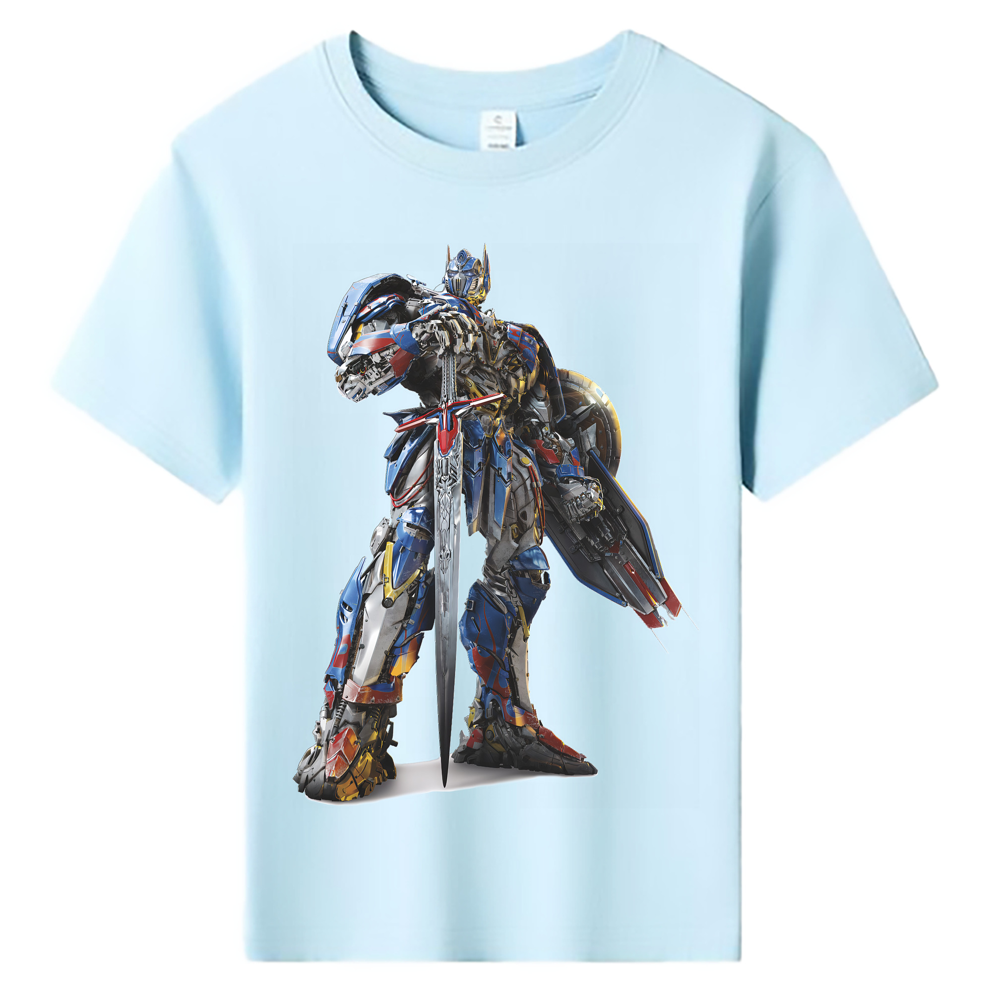 （画像用） Transformers トランスフォーマー 綿100％キッズTシャツ（フロントプリント）